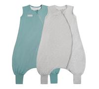 Aomloge PuppyCozy: Baby Sleeping Bag with Feet 2 Pack, Toddler Sleep Sack 36-48 Months, 1.0 Tog Sleep Sack with Legs, Baby Wearable Blanket