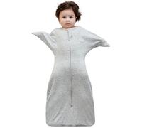 Aomloge PuppyPaws Transitional Swaddle, Swaddles for Newborns, 1.0 Tog Sleep Sack 9-15 Months, Wearable Blanket Baby with 2-Way Zipper