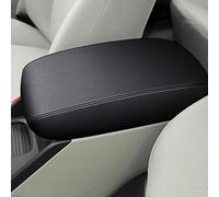 AOMSAZTO Armrest Cover for Civic Honda 2012-2015 Black Center Console Pad for Civic