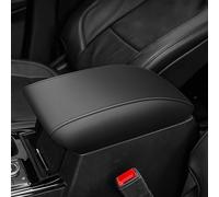 AOMSAZTO Car Center Console Cover for Ford Explorer 2020-2021 Faux Leather Car Armrest Cover Seat Box Protector Custom Fit for Ford Explorer Accessories Black
