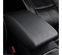 AOMSAZTO Console Covers for 2016-2021 Hyundai Tucson Armrest Covers for Hyundai Tucson Black with Black Stiches