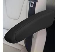 AOMSAZTO for Honda CRV 1997-2010 Seat Armrest Covers Black Arm Rest Cover Replacement Fabric One Pair