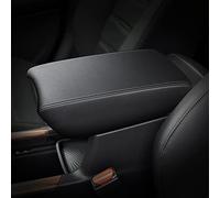 AOMSAZTO JXCRAFT Automotive Center Console Cover for Honda CRV Faux Leather Car Armrest Cover Seat Box Protector Custom Fit Compatible for 2017-2021 CRV Black