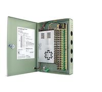 AOMUCH 18 Channels 12V DC Output 30A Distributed Camera Power Supply Box 12V DC 110/220V for CCTV DVR Security System and Cameras