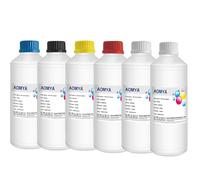 Aomya DTF Ink 6000ml Auto-Fill DTF Transfer Ink for DTF Film, Refill Ink for All EPN DTF Printer, ET-8550 ET-8500 DX5 DX7 5113 XP600 I3200 etc. Heat Transfer Printing Ink Set 1000ml x 6, 2WH+BCMY