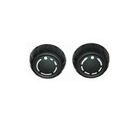Aoned Pair Set PCM Radio Replacement Knob for Porsche 911 997 / Cayman Boxster 987 (Equivalent Part Numbers 99764220100A05 / 99764220200A05), FBA-111114813
