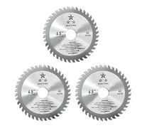 AONEDAY Circular Saw Blade 115mm x 40T x 22.2mm Bore (20mm Ring) Wood Mitre Saw Blade 4.5inch Wood Cutting Disc For Angle Grinder (3)