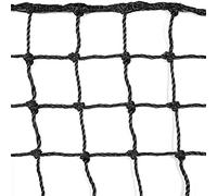 Aoneky Heavy Duty Soccer Stop Ball Net 10x10ft/10x20ft, 2.5mm HDPE Cord, 4'' x 4'' Twisted Knotted Mesh Net to Stop Football Basketball Volley Ball Going over Fence Garden Backyard Pool (10 x 10 ft)