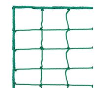 Aoneky Soccer Backstop Net 10x10ft/ 10x20ft/10x30ft, 4'' Square Mesh, 0.1'' Heavy Duty PE Cord - for Stopping Ball Going over Fence Garden (10 x 20 ft)