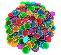 AONELAS SEETOOOGAMES 300 Pieces Magnetic Bingo Chips Only- Mixed