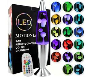 AONESY Liquid Motion Lamp, Relaxing Liquid Light for Adults and Kids, Mood Lamp for Stress Relief, 17 Color Changing Night Light, Nightlight for Home Decor Bedroom Office-40cm White