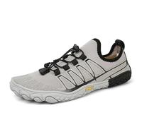 AONETIGER Water Shoes Mens Women Quick Dry Aqua Shoes Non-Slip Swim Snorkeling Surf Beach Shoes Lightweight Breathable Yoga Barefoot Shoes(705 Grey,11.5UK)