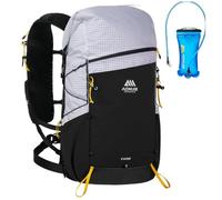AONIJIE 30L Large Capacity Outdoor Climbing Backpack, Camping Travel Bag with 2L Water Bag, White, L