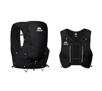 AONIJIE MB 12L Lightweight Running Backpack with Two 500ml Water Bottles, Vest with Multiple Compartments for Running and Hiking (Black)