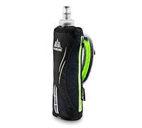 AONIJIE Running Hand-held 500ml Collapsible Water Soft Bottle Kettle Holder Wrist Storage Bag, Loading In Hydration Pack For Marathon Race,Outdoor (Black)