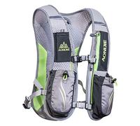 AONIJIE Running Hydration Vest Backpack for Women and Men Lightweight Trail Running Backpack 5.5L Gray