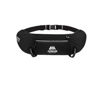 AONIJIE Running Waist Bag Funny Pack for Outdoor, Marathon Racing, All About Charging Design, black, preppy