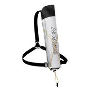 AONIJIE Trekking Pole Pouch Waterproof Hiking Poles Storage Bag for Backpacks & Running Vests Lightweight (White and Black, One Size)