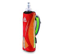 AONIJIER Running Hand-held 500ml Collapsible Water Soft Bottle Kettle Holder Wrist Storage Bag, Loading In Hydration Pack For Marathon Race,Outdoor (Red)