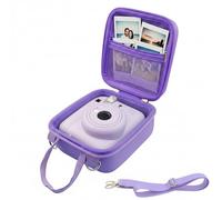 AONKE Hard Carry Case Compatibie with Fujifilm instax Mini 12/ Mini 11 Instant Camera (Purple)