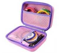 AONKE Hard Case Compatible with SCRIB3D P1 3D Printing Pen / MYNT3D Super 3D Pen / 3Doodler Start 3D Printing Pen (Pink)