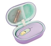 AONKE Hard Case Replacement for POP/Pebble Mouse 2/Pebble Wireless Mouse (Purple)