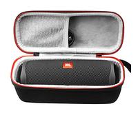 AONKE Hard Travel Case Bag for JBL Flip 5/6 / 7 / Flip Essential Portable Bluetooth Speaker (inside grey)