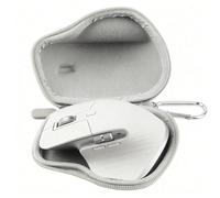 AONKE Hard Travel Storage Case Compatible with Logitech MX Master 4 / MX Master 3S / MX Master 3 / MX Matser 2S Advanced Mouse (Pale Grey)