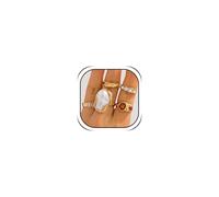Aonklot Gold Stackable Rings Set for Women Adjustable Chunky Thumb Knuckle Rings Irregular Open Band Statement Rings with Faux Pearl Flower Accents Boho Finger Jewelry for Daily Outfits, No Gemstone