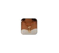 Aonklot Starfish Necklace Gold Seashell Charm Necklaces for Women Trendy Ocean Shell Accessories Beach Necklaces Summer Outfits for Women 2025 Vacation, Zinc, No Gemstone