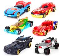Aonuily 6Pcs Spider Car, Hero Avengers Marvel Alloy Car Toys for Age 3+ Kids Birthday Gift