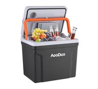 AooDen - 27 Quart (25L) Electric Cooler & Heater with New Removable Lid Design, Ice Free Thermoelectric Cooler for Travel, Camping, Vehicles, Trucks,