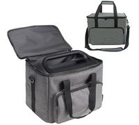 AooDen Portable Power Station Storage Bag, Travel Carrying Case for Jackery 1000, ECOFLOW River Max, Bluetti EB70S, GRECELL T1000, Gray