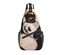 AOOEDM Daypack Sling Backpack Baby Panda Crossbody Bags Interesting Crossbody Shoulder Bag