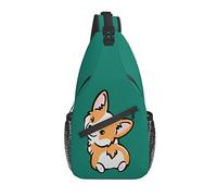 AOOEDM Daypack Sling Backpack Baby Panda Crossbody Bags Interesting Crossbody Shoulder Bag