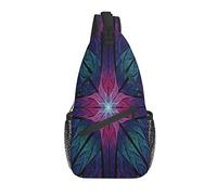 AOOEDM Daypack Sling Bag Tribal Native American African Ethnic Symbols Chest Shoulder Backpack Interesting Crossbody Shoulder Bag