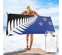 AOOEDM Flag of New Zealand Microfiber Beach Towel-Quick Dry Oversized Towels Blanket for Travel Pool Camping