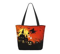 AOOEDM Happy Halloween Fall Pumpkin Ladies Shopping Bag 13x11x7in.The Perfect Valentine'S Day Gift.It Is The Best Valentine'S Day Gift For Mom, Daughter, Wife,Etc