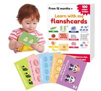 Aooess Alphabet Number Flashcards Learning Toys for Kids Toddlers 3+ Year Old