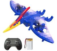 Aooess RC Airplane Toys for 8-12 Year Old Boys: Drone for Kids Presents for Age 9 10 11 12 Years Old Kids Birthday Gifts Flying Dinosaur Toys for Beginners Remote Control Plane for Adults (Purple)