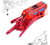 Aooess Web Shooter Toys for 3-8 Year Old Boys: Spider Water Gun for Kids Water Pistol Wrist Launcher with Glove Gifts for 3 4 5 6 7 8 Year Old Boys Girls Water Squirt Toy Summer Outdoor Pool Beach