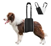AOOHA Dog Mobility Aids Support Sling For Back Legs,Lifting Sling for Pets with Handle,Adjustable Lifting Harness for Old Dog,Weak Rear Legs,with Injuries,Disabilities(For Large Dog)