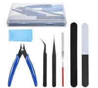 AOOHA Modeler Basic Tools Craft Set,14PCS Gundam Model Tool Kit,Basic Craft Set,DIY Craft Kit,Adult Hobby Tools Set,for Cars,RV, Airplanes, Gundam,Building Repairing,Model Assemble