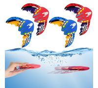 AOOHA Water Power Underwater Glider Toy, 4PCS Stingray Glider with Adjustable Fins,without Batteries Devil Fish Swimming Pool Diving Toys for Adults and Children Over 3 Years Old