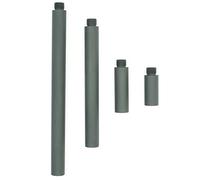 AOOHYEO 14mm CCW to 14mm CCW 0.8″ 2.4″ 4.8″ 7.1″ Outer Diameter 0.75” (19mm) AEG GBB Airsoft-Black M14x1 Left Threaded Extension Accessories Four Pieces (Black)