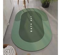 Aoojlo Bathroom Bath Mat Rug, Bath Mats, Super Absorbent Bath Mat Non Slip Soft Carpet, Quick Dry Bath Mat, Diatom Mud Absorbent Bath Mat, Shower Mat Soft Washable Dry Bathroom Carpet Sunset-40x60cm