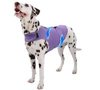 AOOLMOL Dog Anxiety Vest and Shirt, Skin-Friendly Calming Shirt - Thunder Jacket for Pet Vet Visits - Dog Jacket for Thunder, Fireworks, Anti Anxiety Vest for Pet Without Medicine & Training