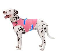 AOOLMOL Dog Anxiety Vest and Shirt, Skin-Friendly Calming Shirt - Thunder Jacket for Pet Vet Visits - Dog Jacket for Thunder, Fireworks, Anti Anxiety Vest for Pet Without Medicine & Training