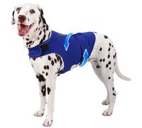 AOOLMOL Dog Anxiety Vest and Shirt, Skin-Friendly Calming Shirt - Thunder Jacket for Pet Vet Visits - Dog Jacket for Thunder, Fireworks, Anti Anxiety Vest for Pet Without Medicine & Training