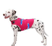 AOOLMOL Dog Anxiety Vest and Shirt, Skin-Friendly Calming Shirt - Thunder Jacket for Pet Vet Visits - Dog Jacket for Thunder, Fireworks, Anti Anxiety Vest for Pet Without Medicine & Training